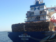Порушуючи норми міжнародного права, в окупований Крим зайшло іноземне судно