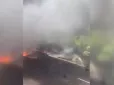 Кажуть, що належало військкому: На Одещині вибухнуло авто, є жертва (відео)