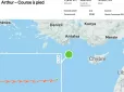Оце так! Французький моряк випадково видав розташування атомного авіаносця, бігаючи на палубі