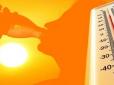 На Україну насувається хвиля спеки: Синоптики дали прогноз, чи дійде до +40, як в Європі